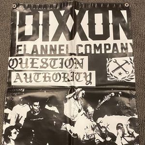 Dixxon Riot Vinyl Banner 24 X 36 SOLD OUT